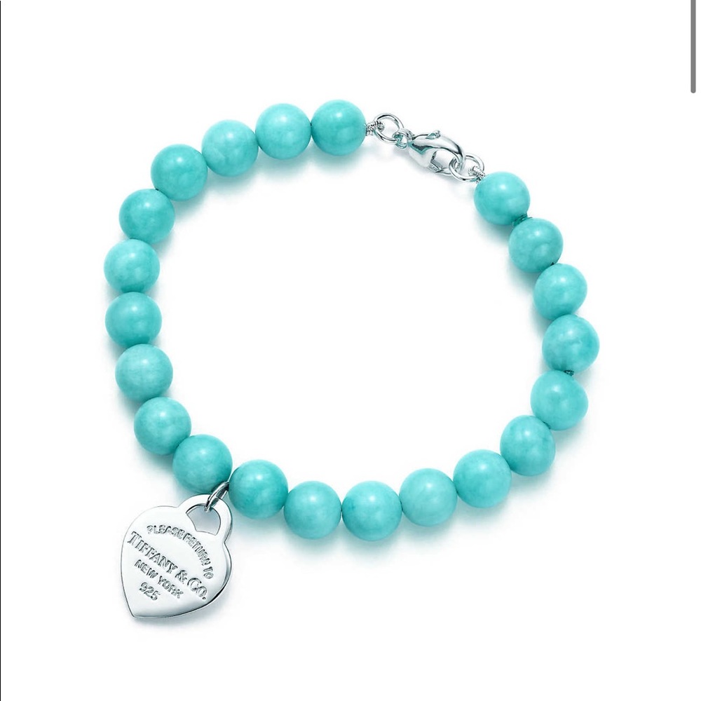 Tiffany Heart tag bead bracelet